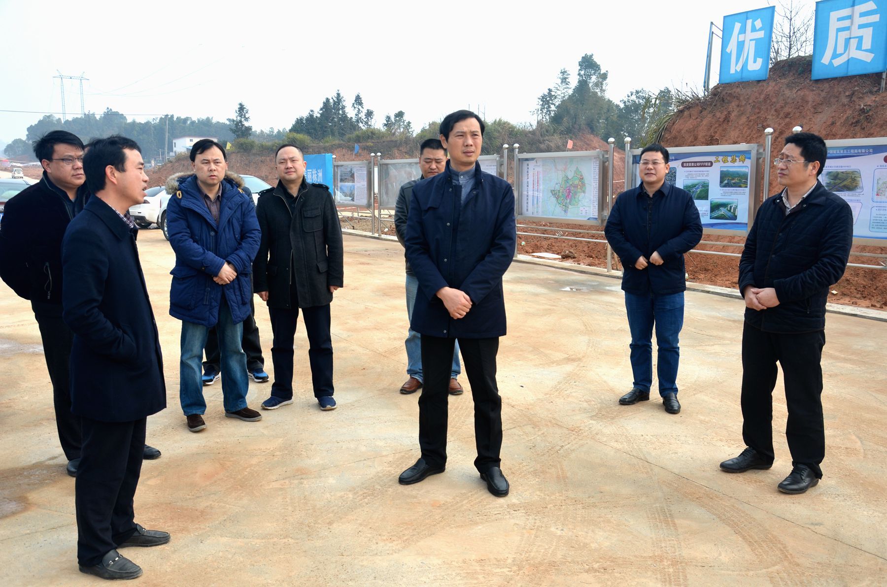 芦淞区委书记王建勇现场督查“两城”重点项目建设
